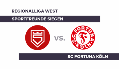 Sportfreunde Siegen - SC Fortuna Köln: Der Primus kommt - Regionalliga West