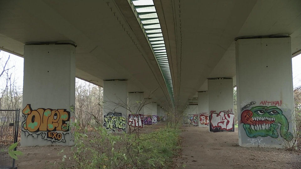 Marode Agra-Brücke im Leipziger Süden muss neu gebaut werden