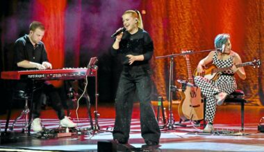 Jeanette Biedermann in der Gersthofer Stadthalle am 28.11
