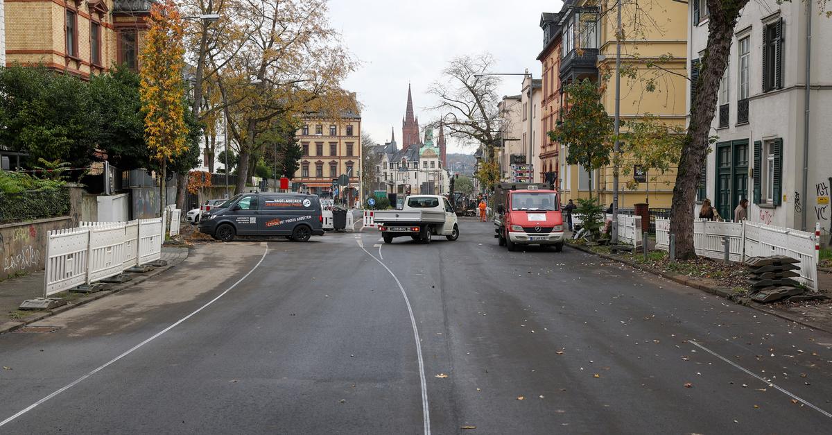 Emser Straße in Wiesbaden ab Samstag wieder für Verkehr freigegeben