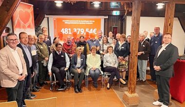 Beeindruckende Summe