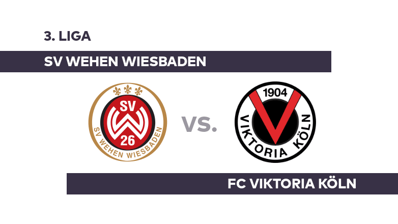 SV Wehen Wiesbaden - FC Viktoria Köln: Wehen Wiesbaden möchte nachlegen - 3. Liga
