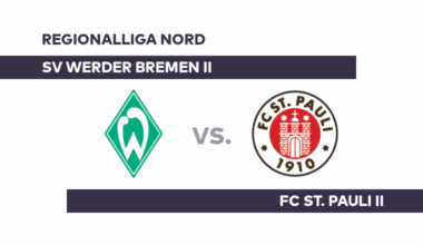 SV Werder Bremen II - FC St. Pauli II: Kommt Bremen II wieder in die Spur? - Regionalliga Nord