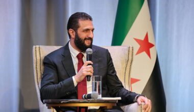 Syriens Präsident Ahmed al-Sharaa bei seinem jüngsten US-Besuch