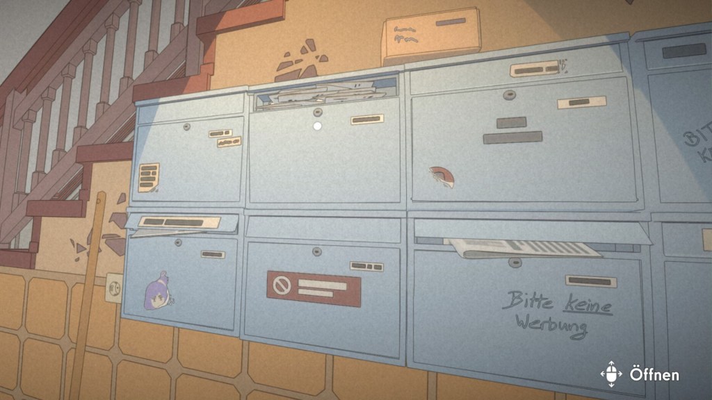 Ein Screenshot aus dem Videospiel The Berlin Apartment.