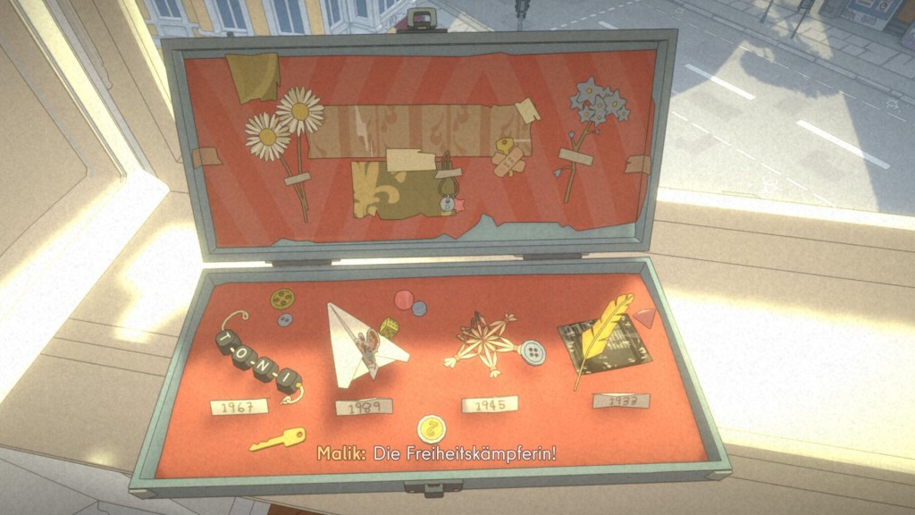 Ein Screenshot aus dem Videospiel The Berlin Apartment.