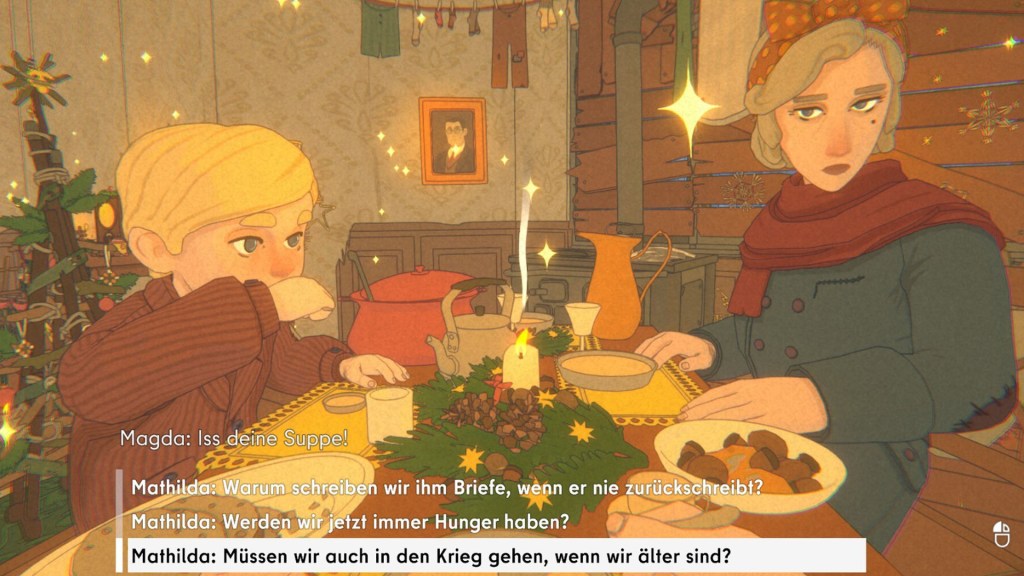 Ein Screenshot aus dem Videospiel The Berlin Apartment.