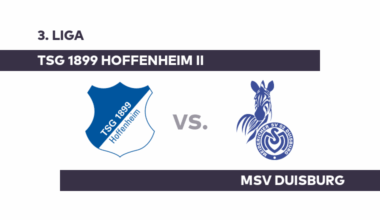TSG 1899 Hoffenheim II - MSV Duisburg: Geht die Erfolgsserie von Duisburg weiter? - 3. Liga