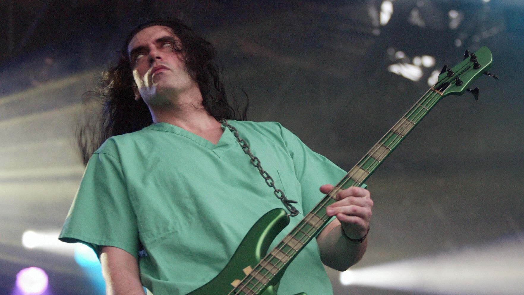 Type O Negative-Frontmann Peter Steele beim Tuska Festival 2003 in Helsinki