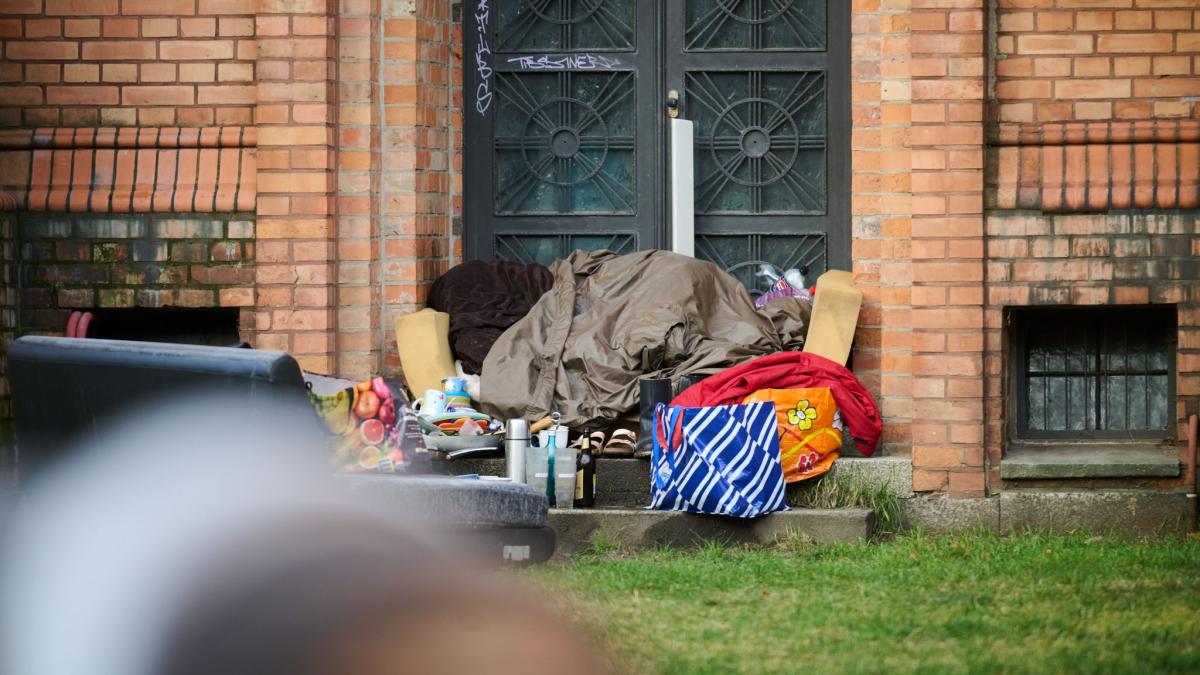 Obdachlosigkeit nimmt in Deutschland zu
