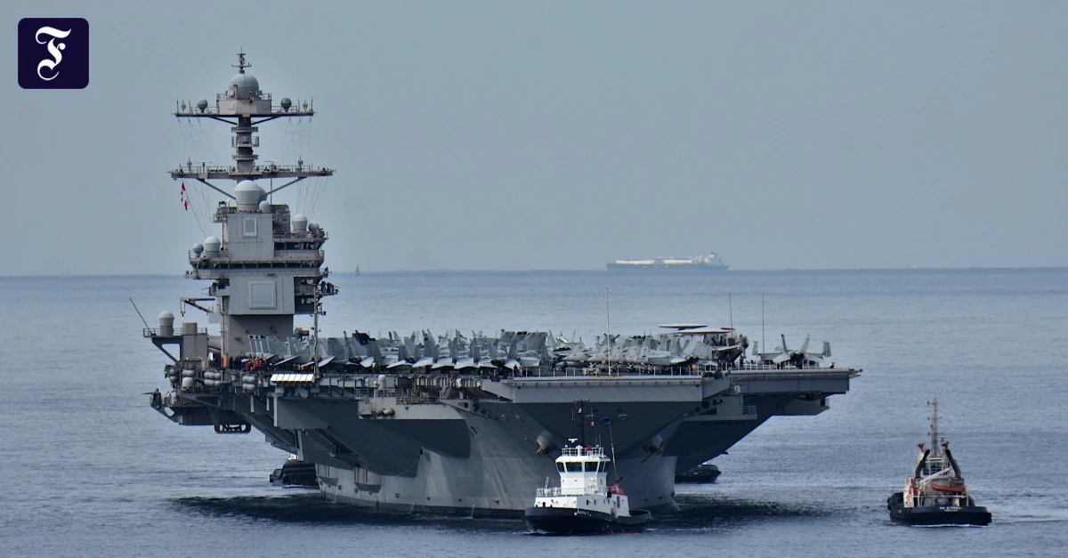 Kampf gegen Drogen? US-Flugzeugträger in der Karibik eingetroffen