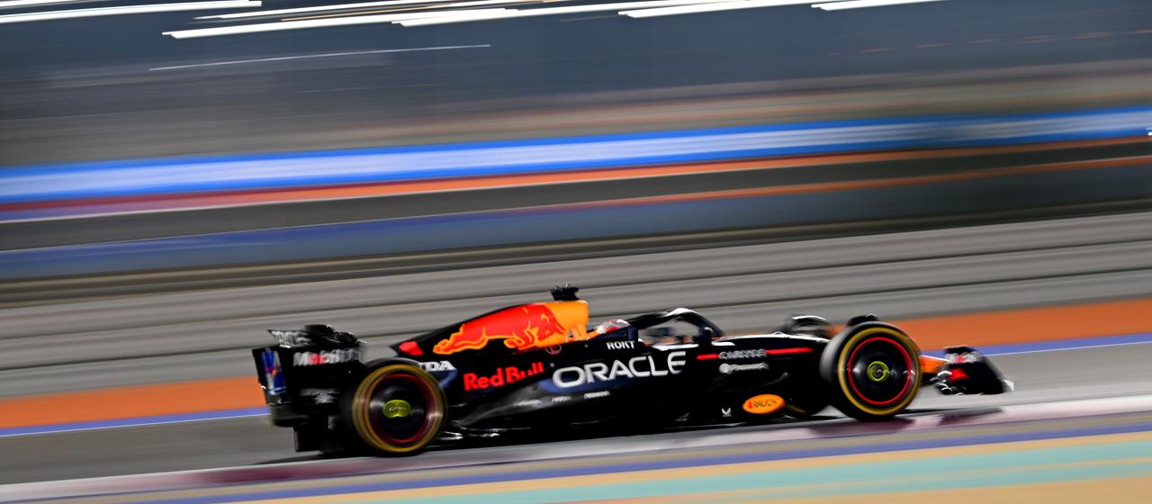 Max Verstappen in Katar