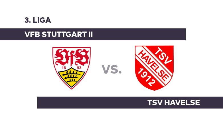 VfB Stuttgart II - TSV Havelse: Dicker Brocken für Havelse - 3. Liga