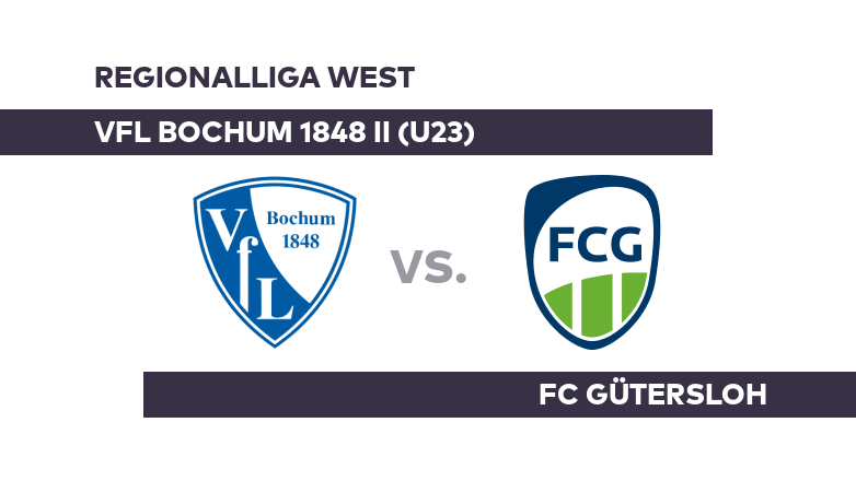 VfL Bochum 1848 II (U23) - FC Gütersloh: Gewollt: der erste Heimsieg - Regionalliga West
