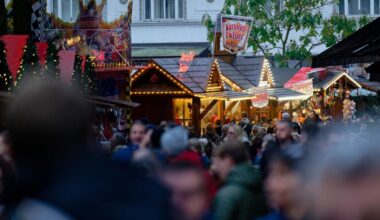 Frühstarter-Weihnachtsmarkt in Essen: Glühwein im November