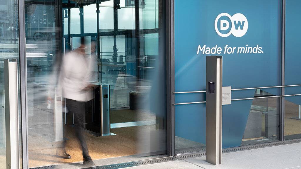 Der Sitz der Deutschen Welle (DW) in Bonn.