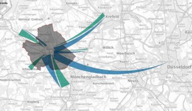 Das sind die Pendlerströme von und nach Viersen