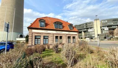 Düsseldorf: Asbest im Hafenhäuschen entdeckt