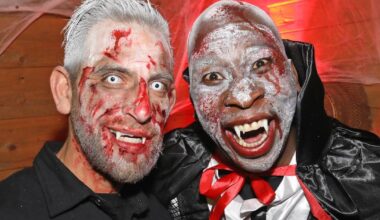 Bilder von Halloween auf der Rheinalm