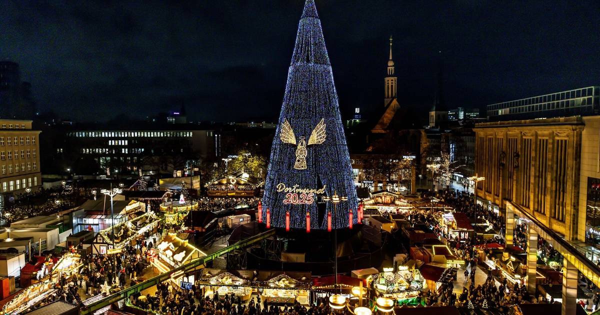 45 Meter hoch und aus 1200 Rotfichten