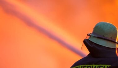 Brand in Krefelder Einkaufsmeile