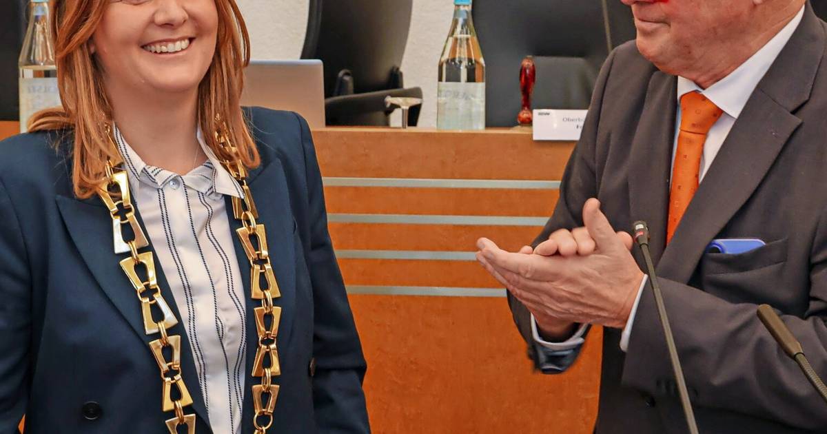 Oberbürgermeisterin Miriam Scherff startet mit Verve