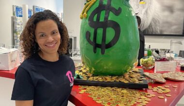 Miriam Milord begeistert in New York Promis mit Torten