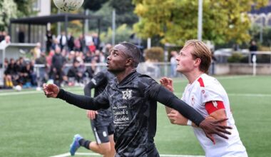VfB 03 Hilden jubelt bim ETB SW Essen trotz Chancenwucher