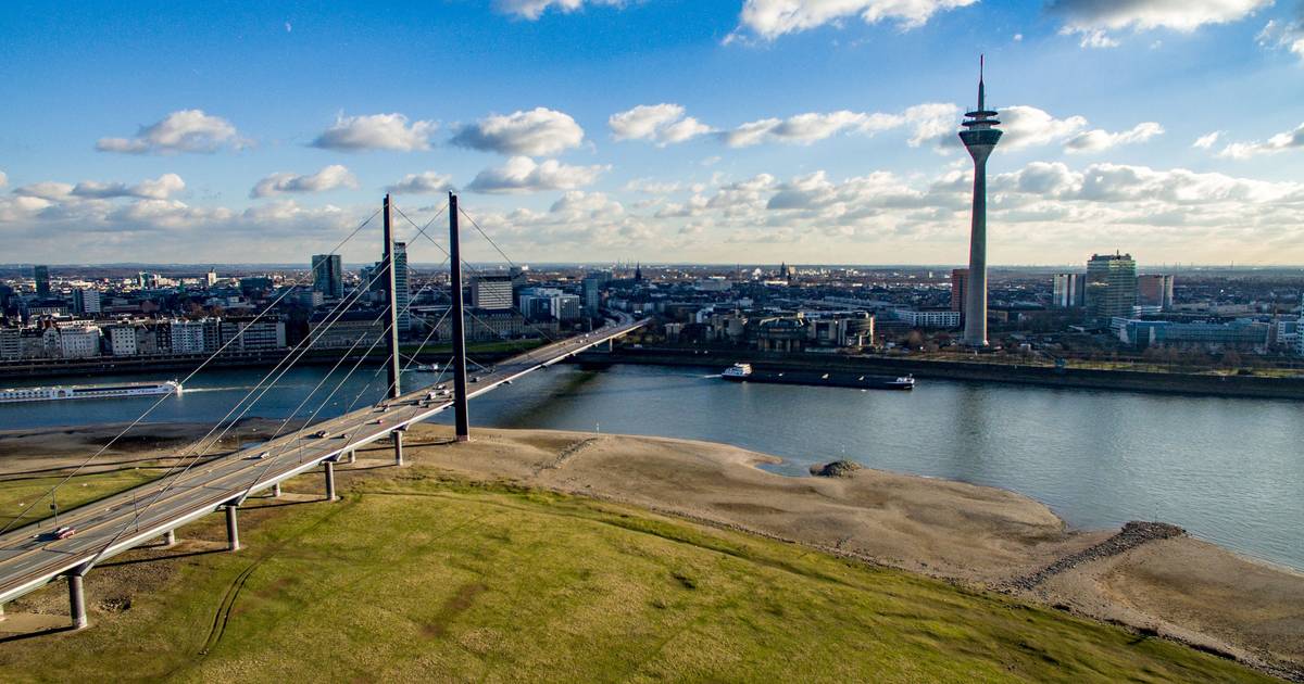 Rheinkniebrücke wird am Wochenende gesperrt