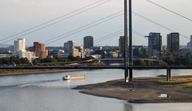 Düsseldorf: Rheinkniebrücke gesperrt - das sind die Auswirkungen