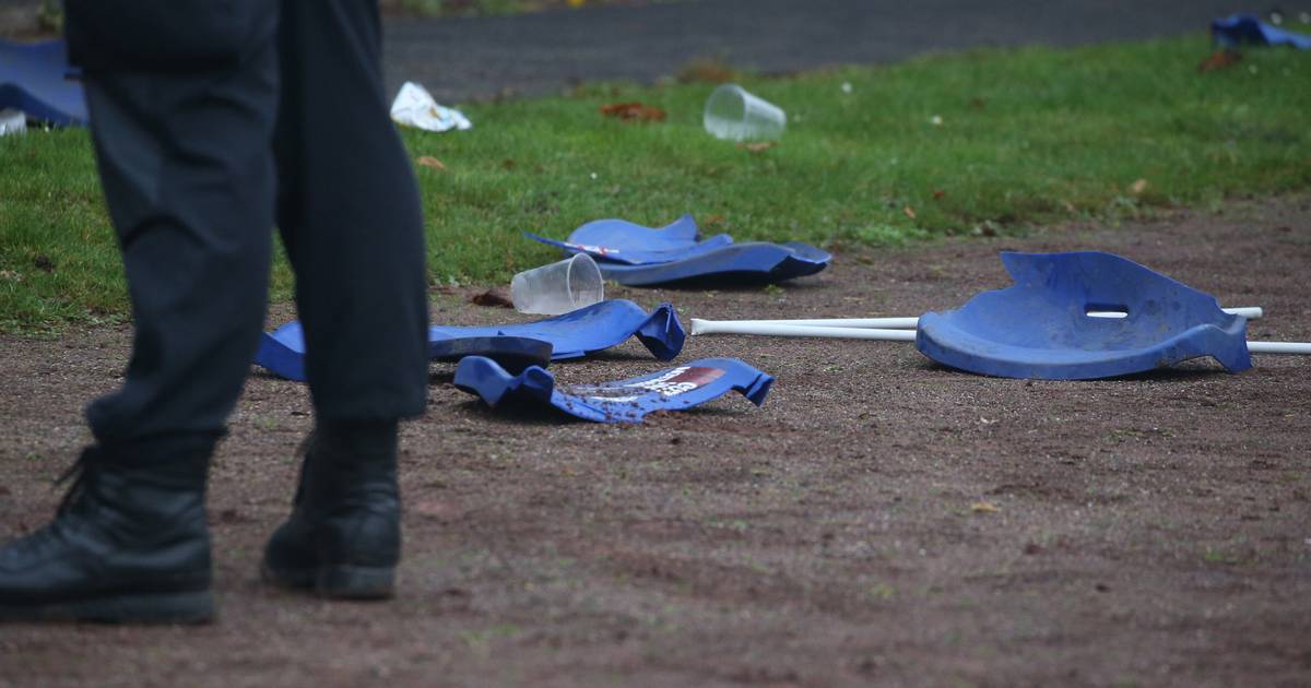 Erste Schadensmeldung nach Randale von WSV-Anhängern im P