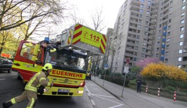 Einsatz für die Feuerwehr in West