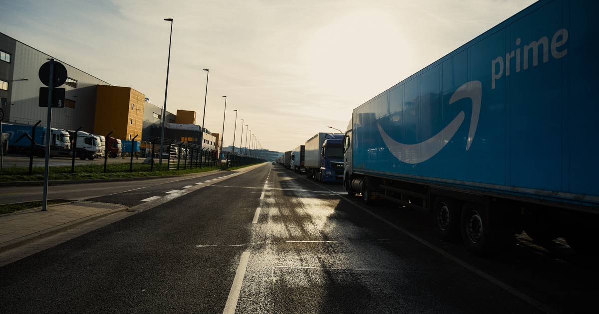 Streik im Amazon-Lager in Rheindahlen