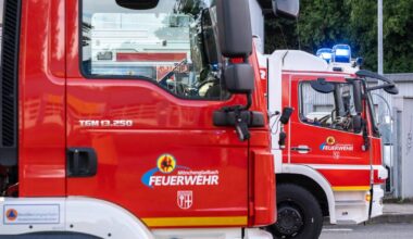 Brand in Mehrfamilienhaus in Westend