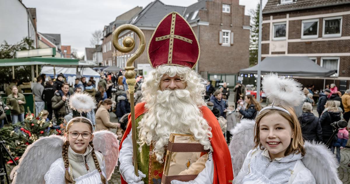 Nikolausmarkt in Angermund wieder ein großer Erfolg
