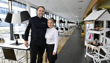Paul und Nina Bednarczyk übernehmen Kantine im Polizeipräsdidium