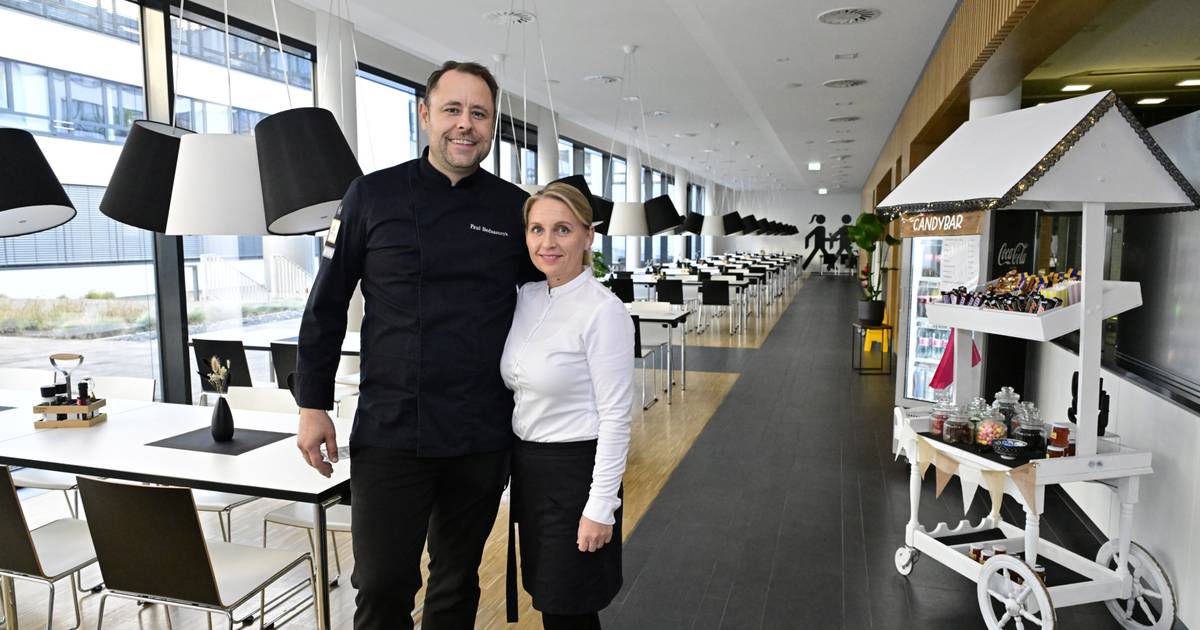 Paul und Nina Bednarczyk übernehmen Kantine im Polizeipräsdidium