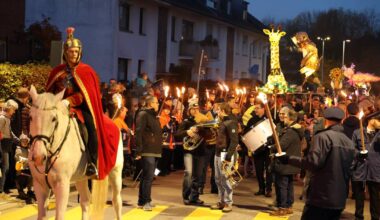 Martinszug 2025 der Andreas Grundschule