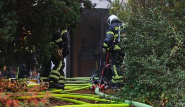 Brand in privater Sauna in Wuppertal: Feuerwehr rückt aus