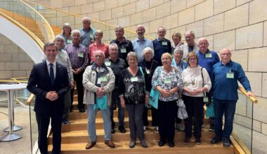 Issumer Freundesgruppe besucht Landtag in Düsseldorf