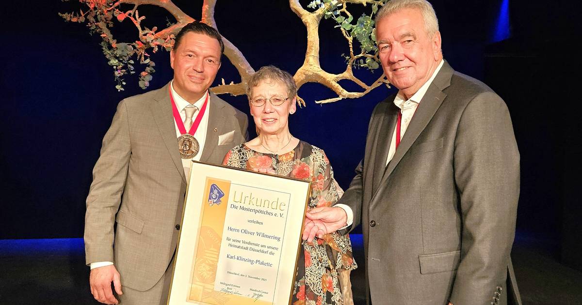 Karl-Klinzing-Plakette für Schausteller Oliver Wilmering