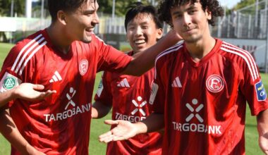 Fortuna Düsseldorf U19 mit spätem Gegentor gegen FSV Mainz 05