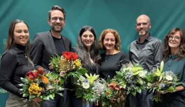 Der neue Vorstand von Bündnis90/Grüne im Kreis Viersen