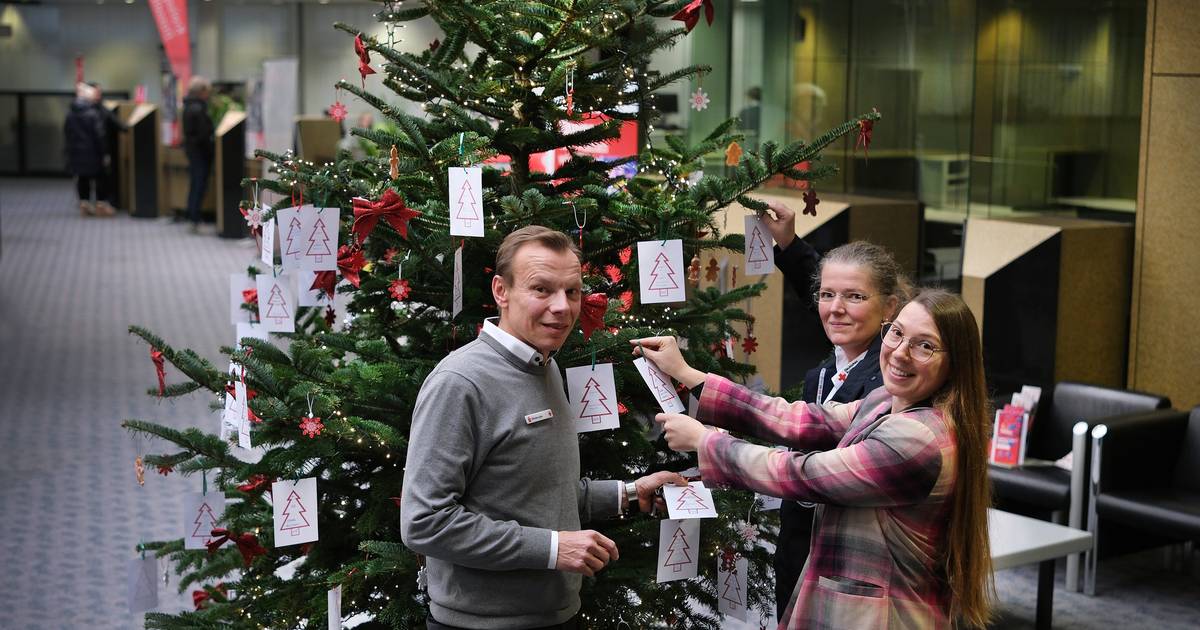 Wülfrath: Weihnachtsbaum-Aktion Kreissparkasse geht los