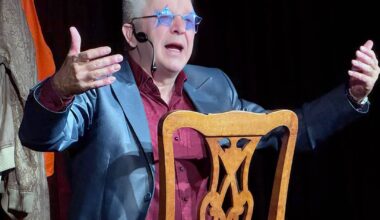 Robert Griess begeisterte im Kulturcafé