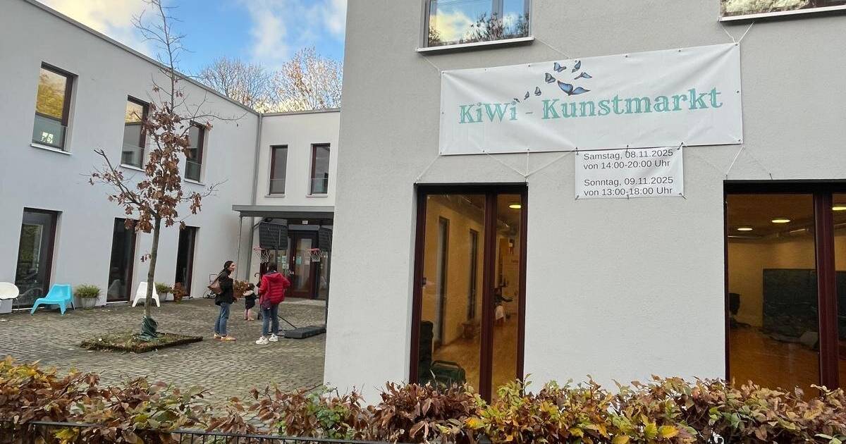 Düsseldorf: Erster Kiwi-Kunstmarkt in Kalkum
