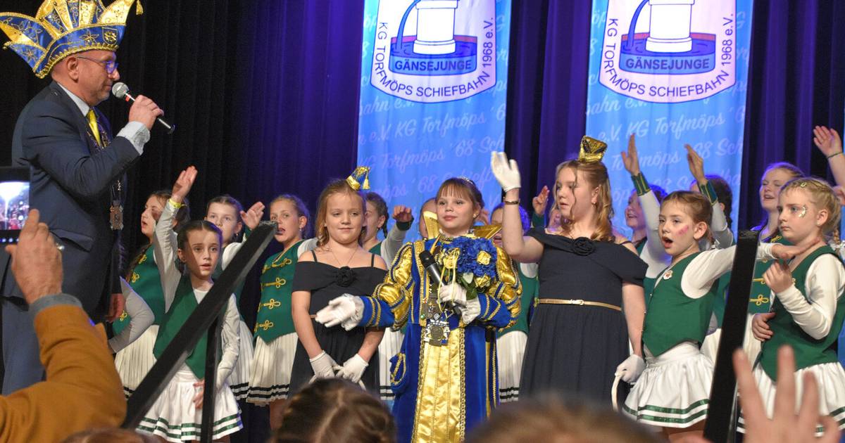 Kinderprinzessin Sharon I. vertritt die Willicher Narren