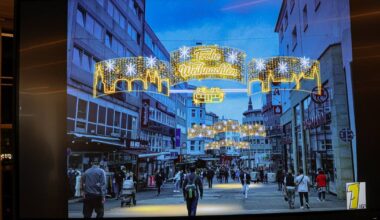 Bilder: Neue Weihnachtsbeleuchtung in Elberfeld