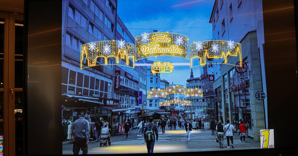 Bilder: Neue Weihnachtsbeleuchtung in Elberfeld