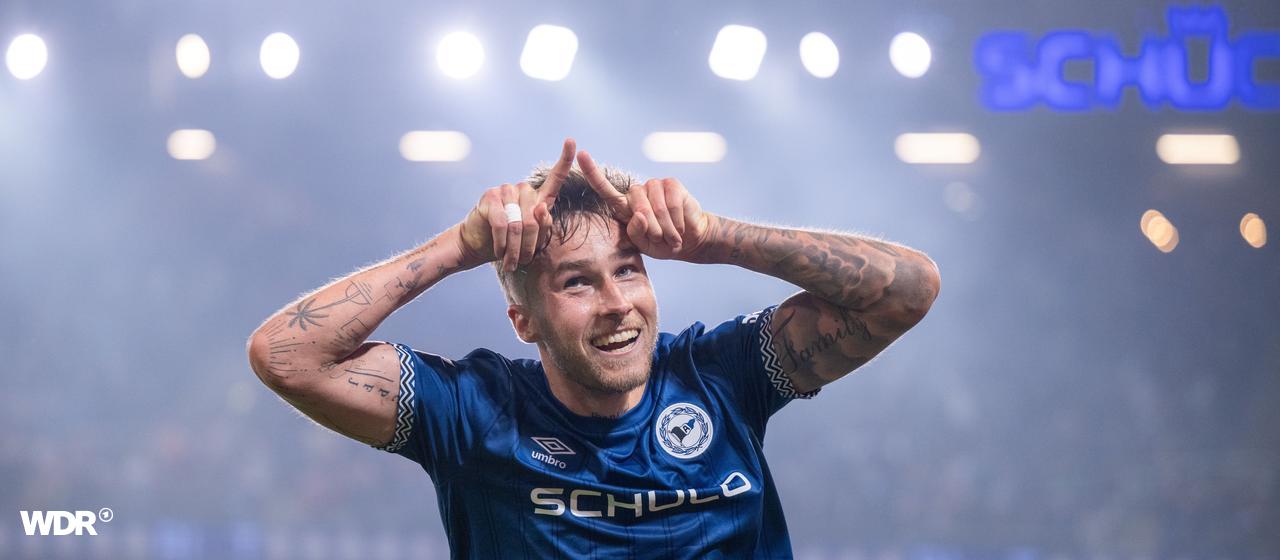 Bielefelds Joel Grodowski trifft auf seinen Ex-Klub | Getty Images Bielefelds Joel Grodowski trifft auf seinen Ex-Klub